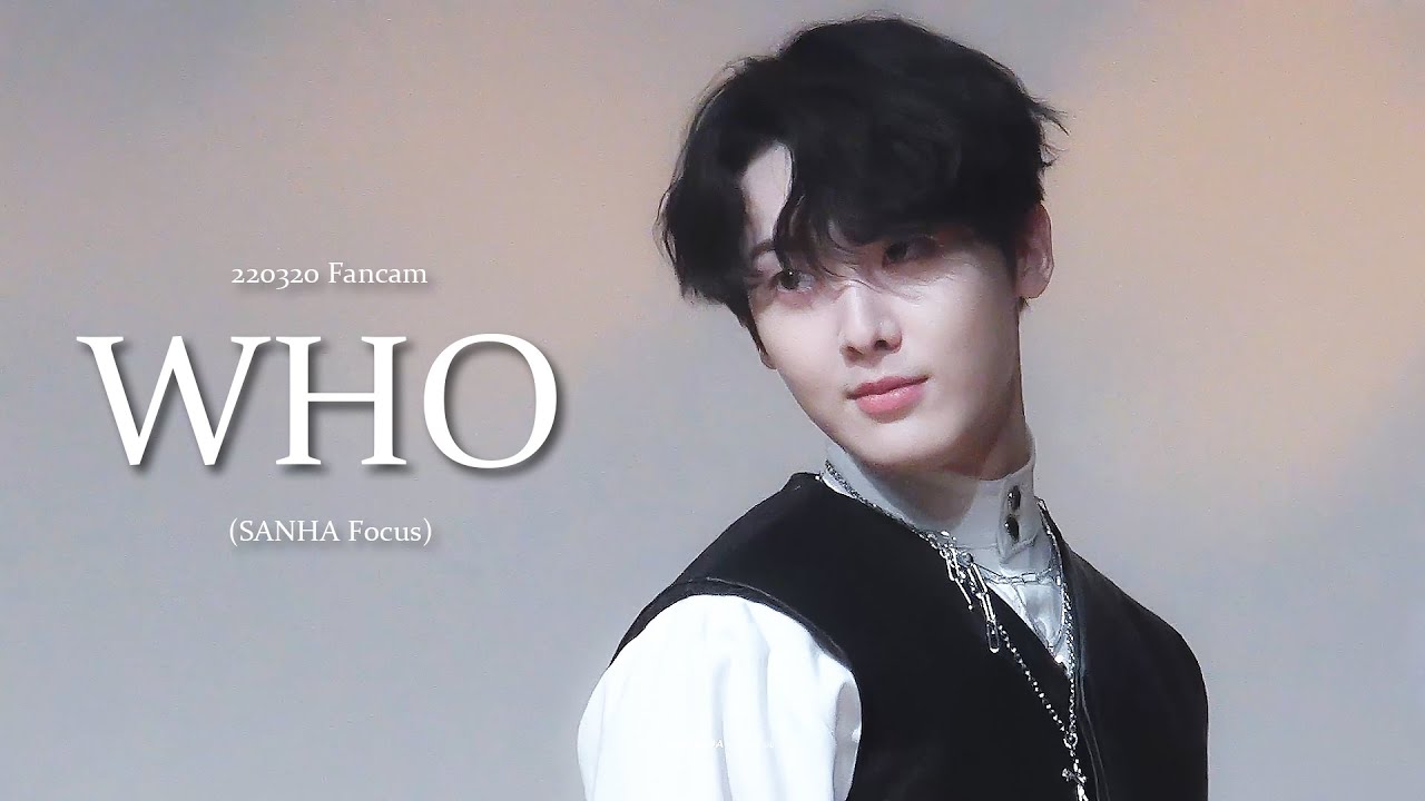 220320 문빈&산하 팬싸인회 - WHO (윤산하 Focus) 4K