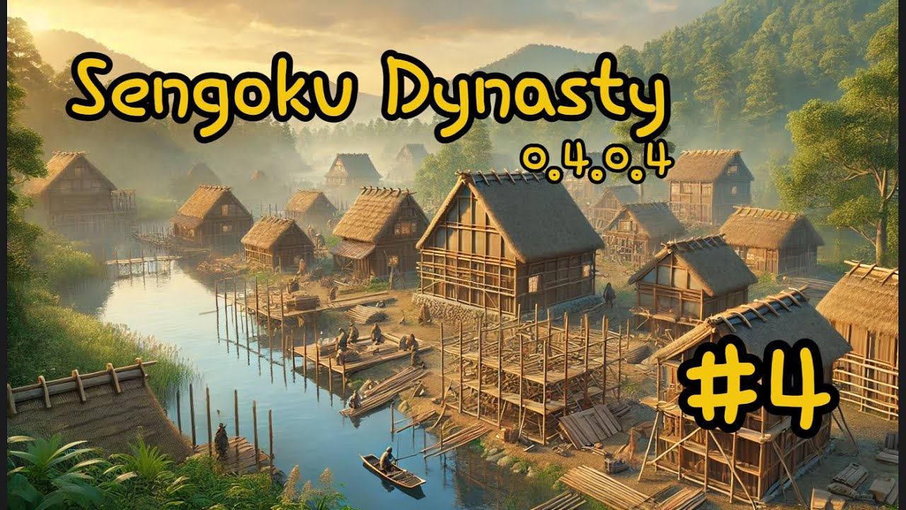 Sengoku Dynasty #4 Building My Second Village, Shared Resources