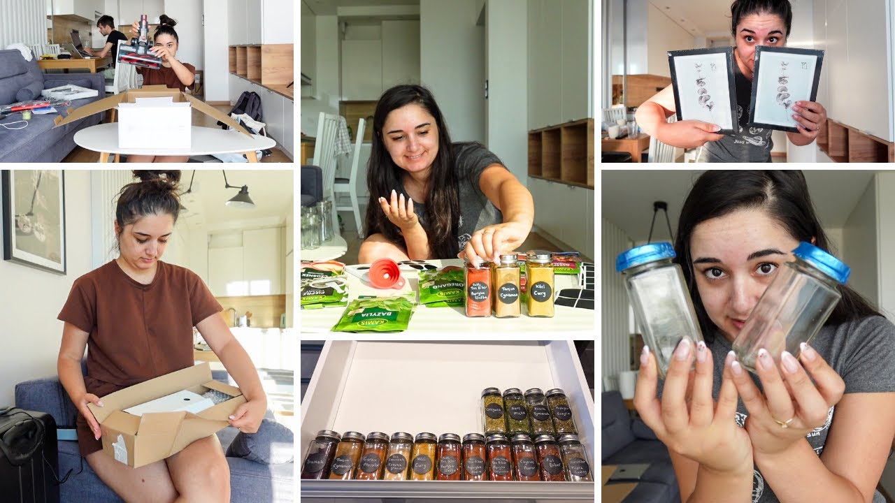 VLOG | Yeni Ev Alışverişleri ve Hayallerimin Baharat Çekmecesi (benim hayallerin küçüklüğü xd)