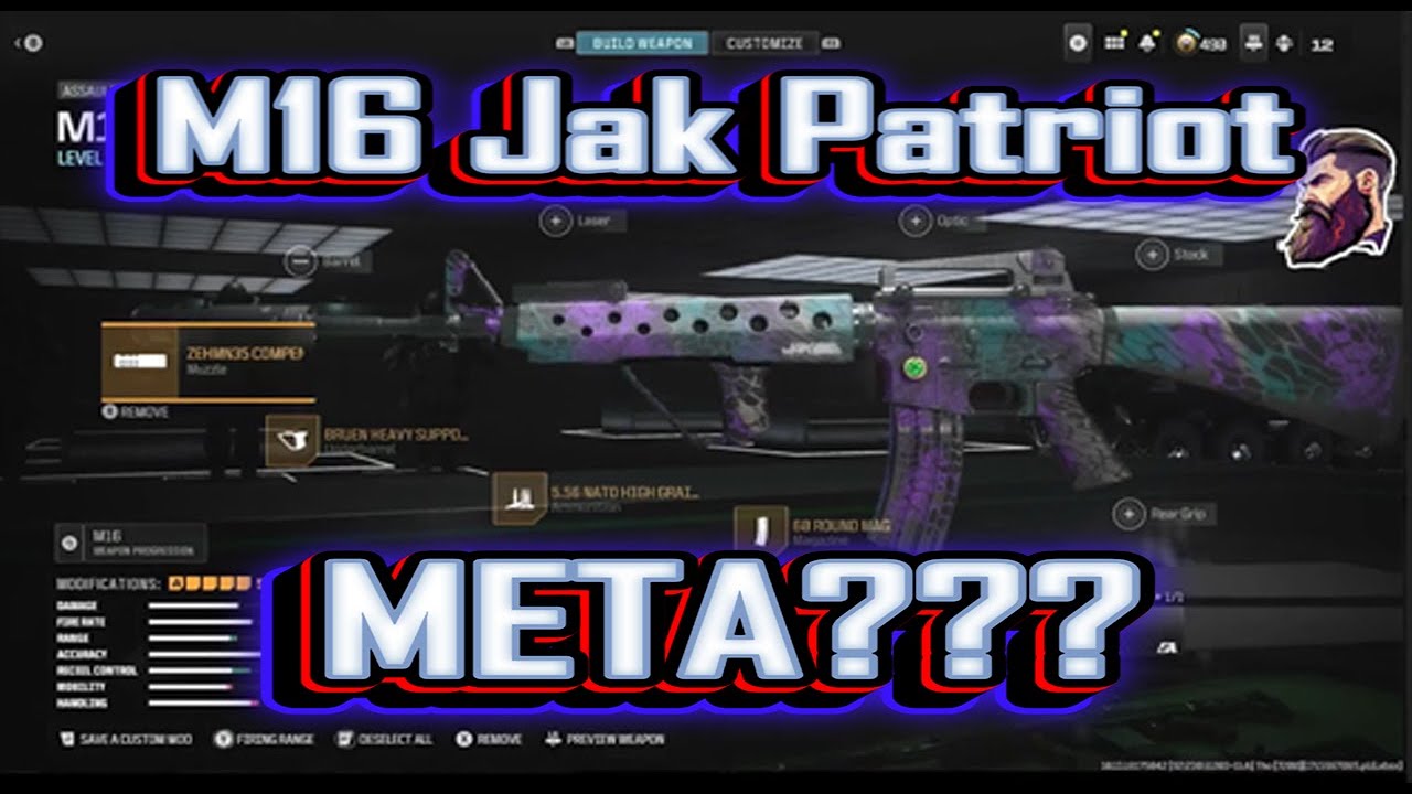 M16 Jak Patriot new meta????
