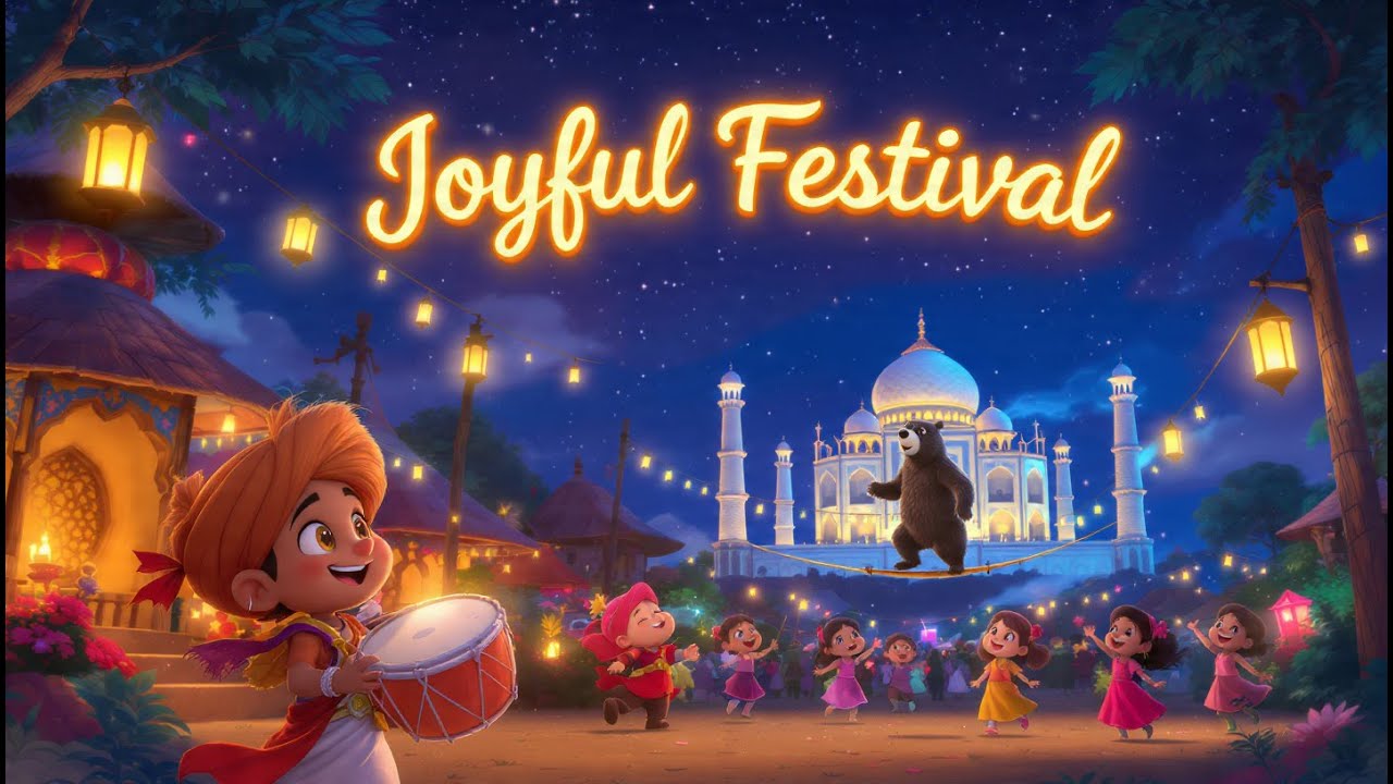 Kalu Madari Aur Kala Bhalu 🐻🎪 | Ek Mazedaar Jadui song