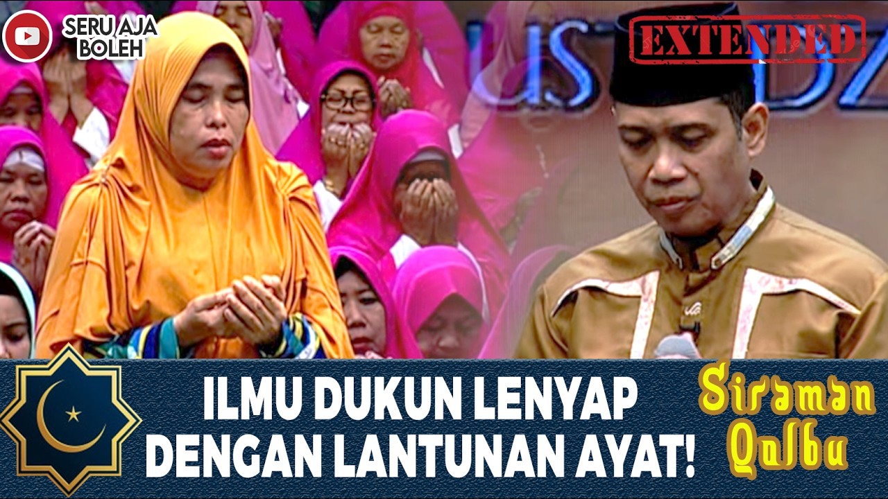 USTADZ DHANU LEPASKAN KEKUATAN DUKUN YANG NEMPEL DI TUBUH WANITA INI! | SIRAMAN QOLBU | EPS.104