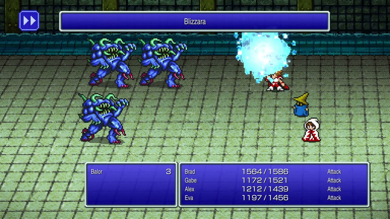 Final Fantasy III: Saronia Catacombs and Odin