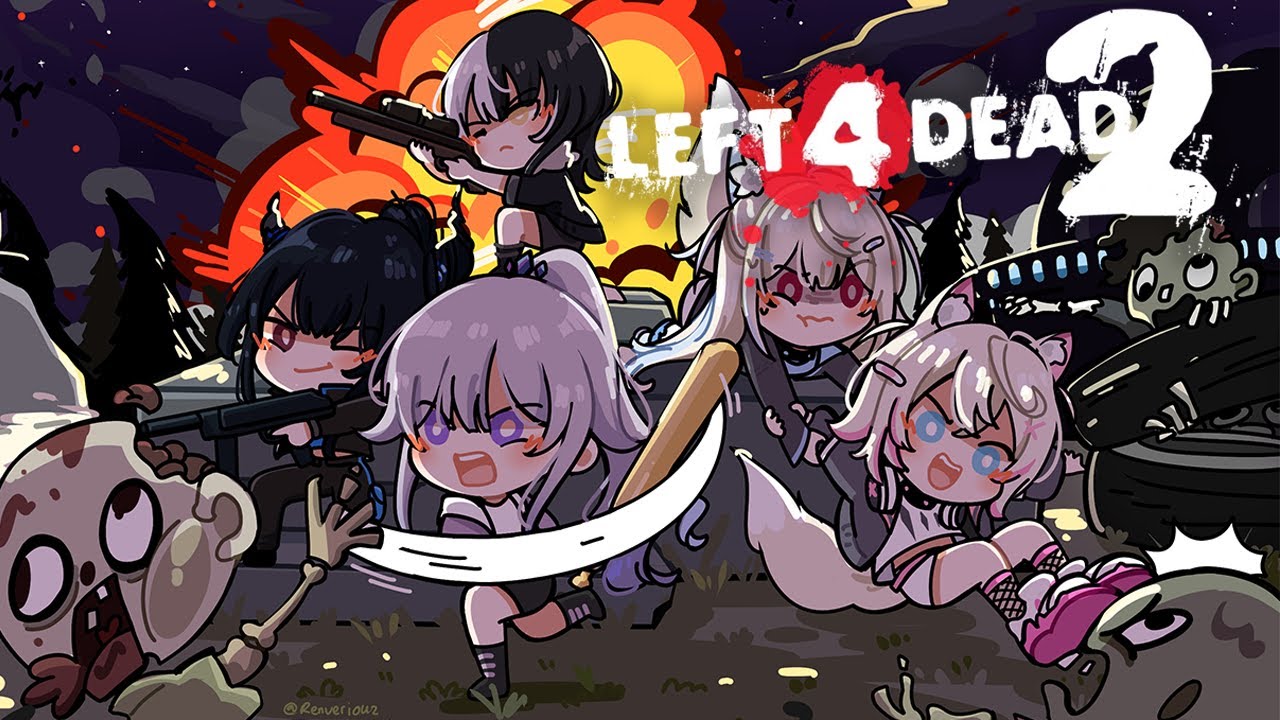 【Left 4 Dead 2】Advent vs. Zombies: THE RETURN! #holoadvent