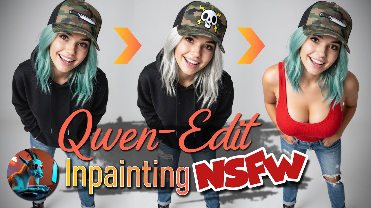 The MOST reliable and simple Inpainting Qwen-Edit NSFW workflow!