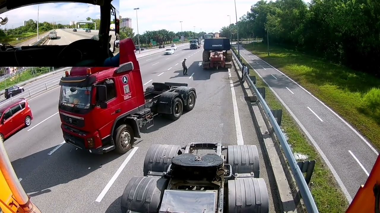 TRIP SELAMATKAN LORI ABANG LAN YANG BREAKDOWN DI KESAS. Part 1/3
