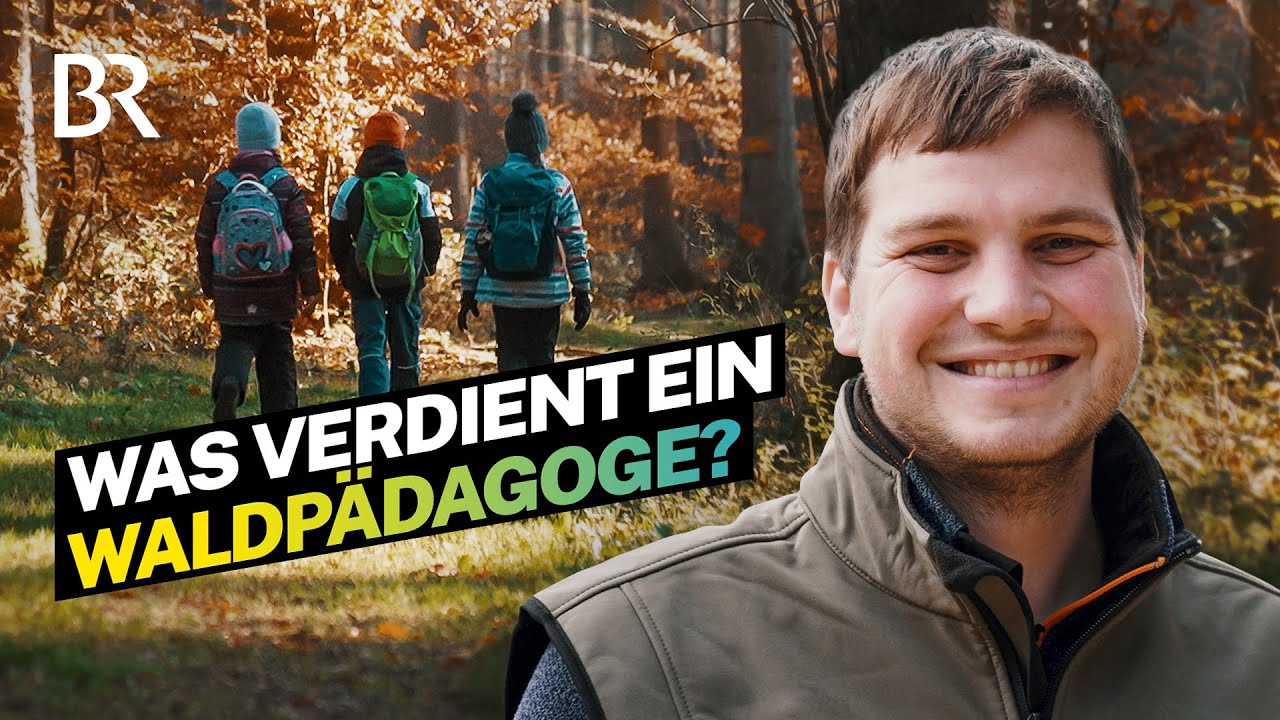 Jeden Tag im Wald: Das verdient ein Waldpädagoge | Lohnt sich das? | BR