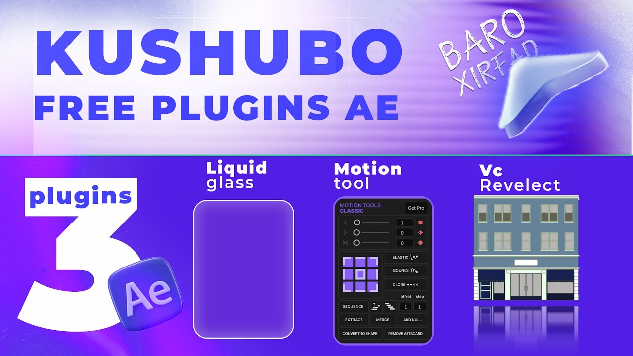 Baro Sida Loogu Shubo 3 Plugins | After Effects Tutorial Somali