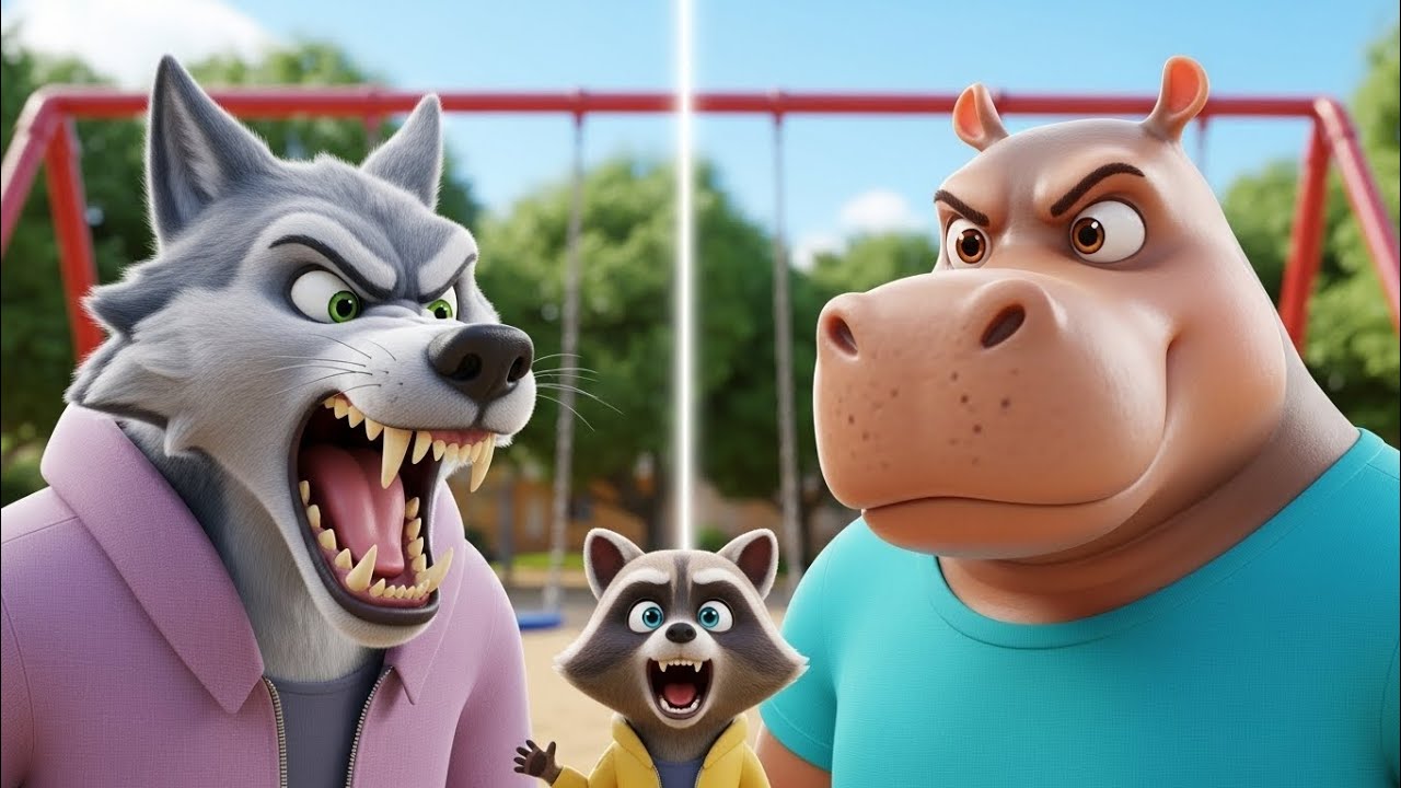 From Bully to Best Friends: Hilarious Karma Lesson! 🐺 | Cute Animal Cartoon