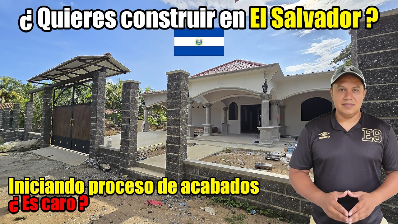 SE FUE para ESTADOS UNIDOS para construir esta HERMOSA CASA 😱 HACIENDO LOS ACABADOS