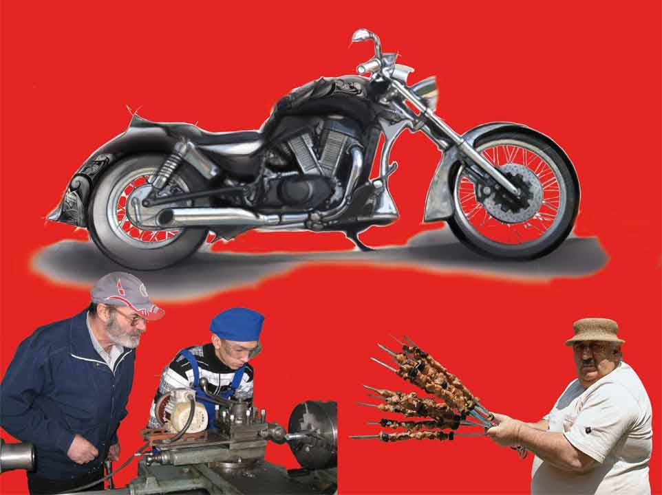 custom на базе Suzuki Intruder VS 800
