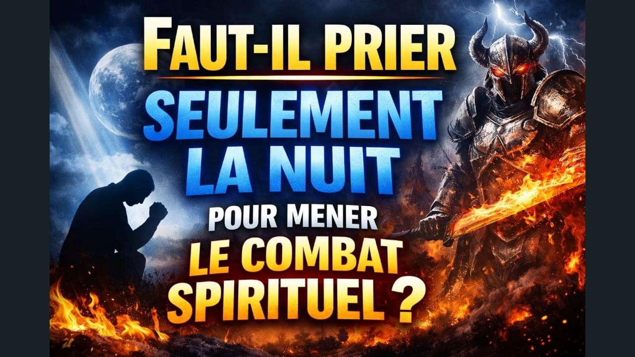FAUT-IL PRIER SEULEMENT LA NUIT POUR MENER LE COMBAT SPIRITUEL❓