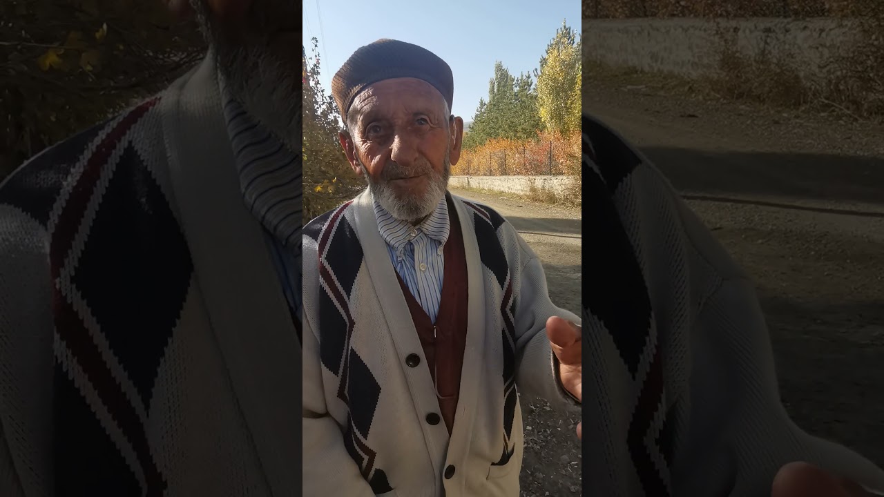 Hüsameddin Dede Hacı Ahmet Baba köyğ 90 yaşında.