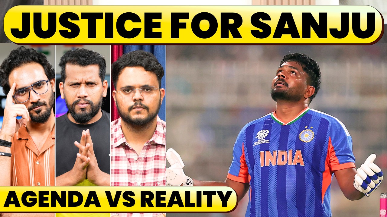 WHY SO MUCH QUESTIONS ON SANJU SAMSON&rsquo;s SPOT. WON INDIA THE WORLD CUP BUT NO RESPECT