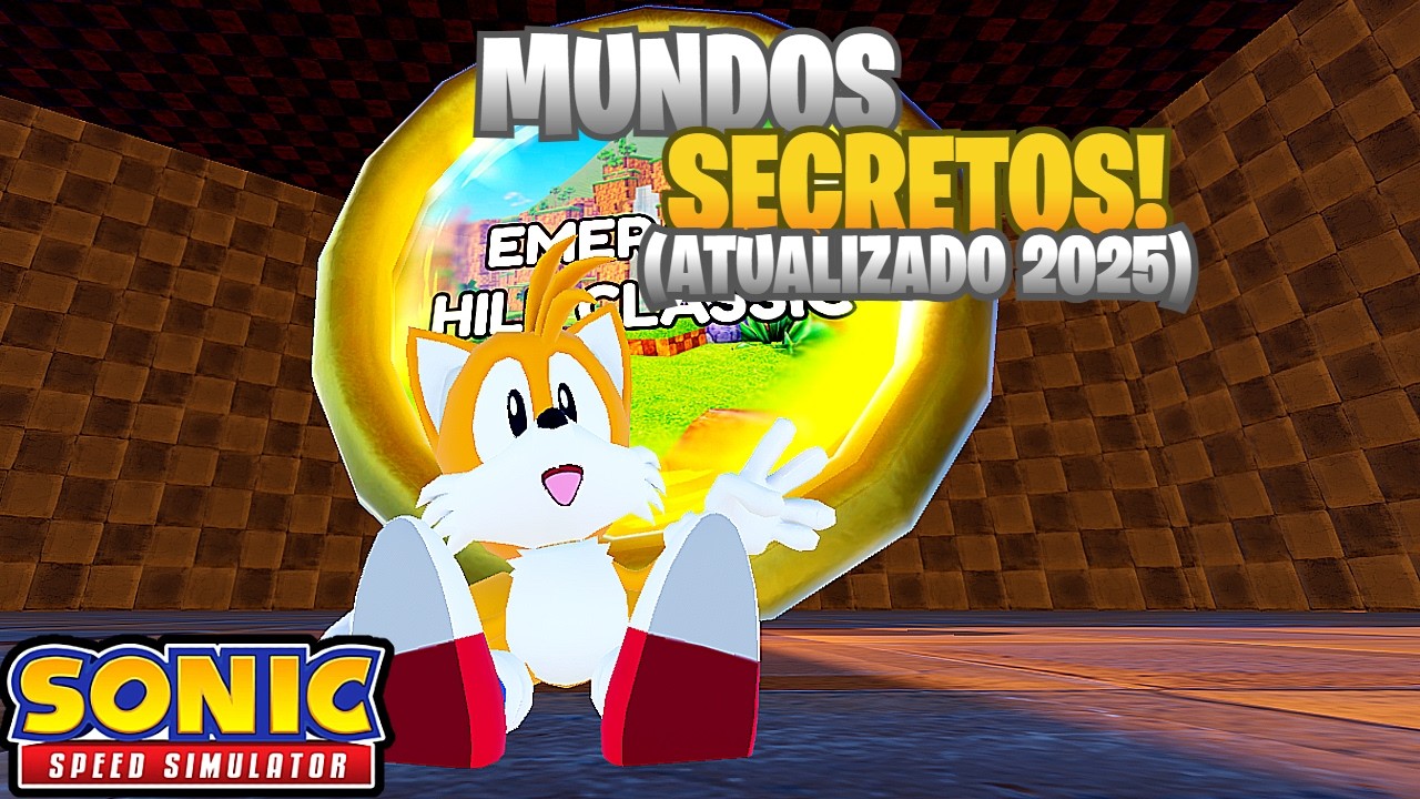 (PASSO a PASSO!) Como Achar TODOS os MUNDOS SECRETOS no SONIC SPEED SIMULATOR!