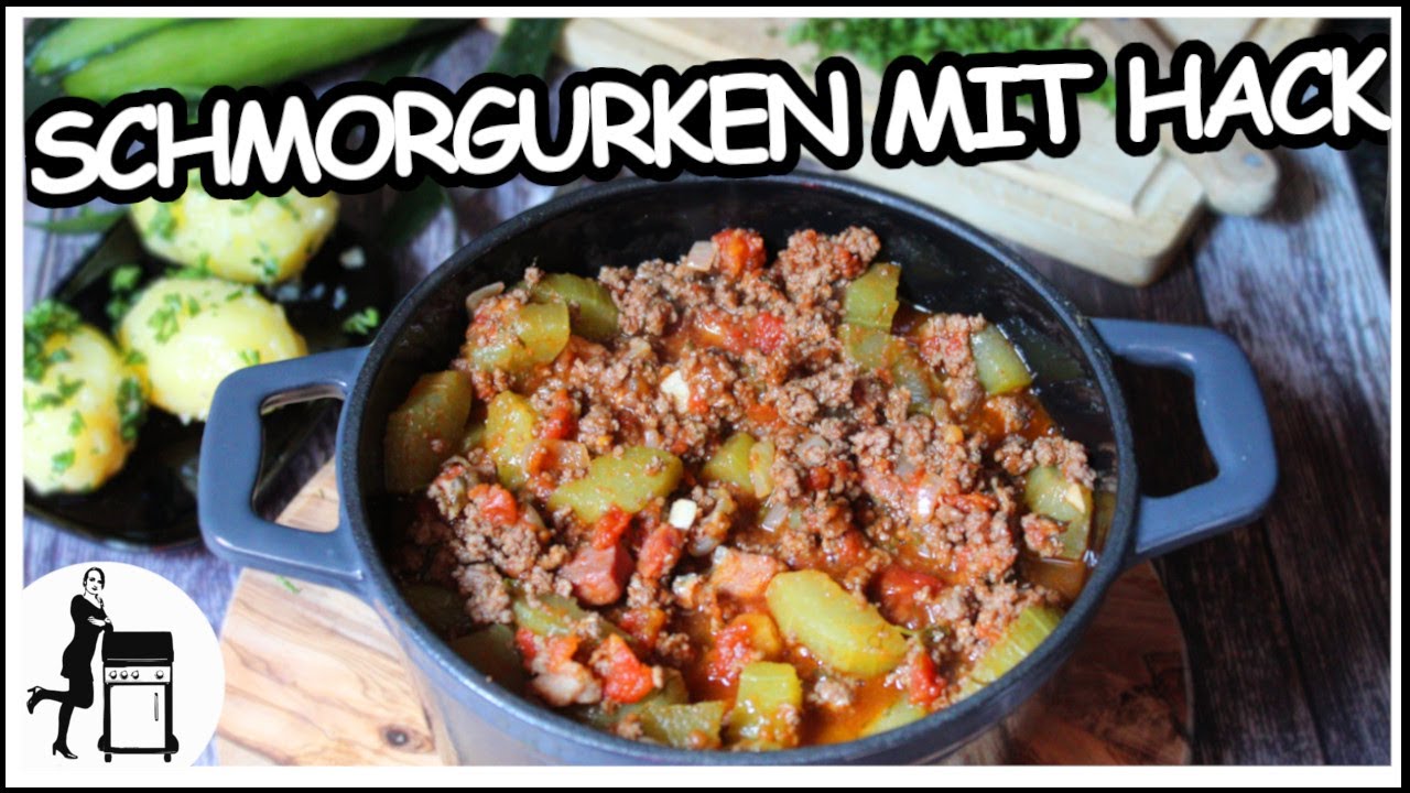 Schmorgurken mit Hack | Die Frau am Grill