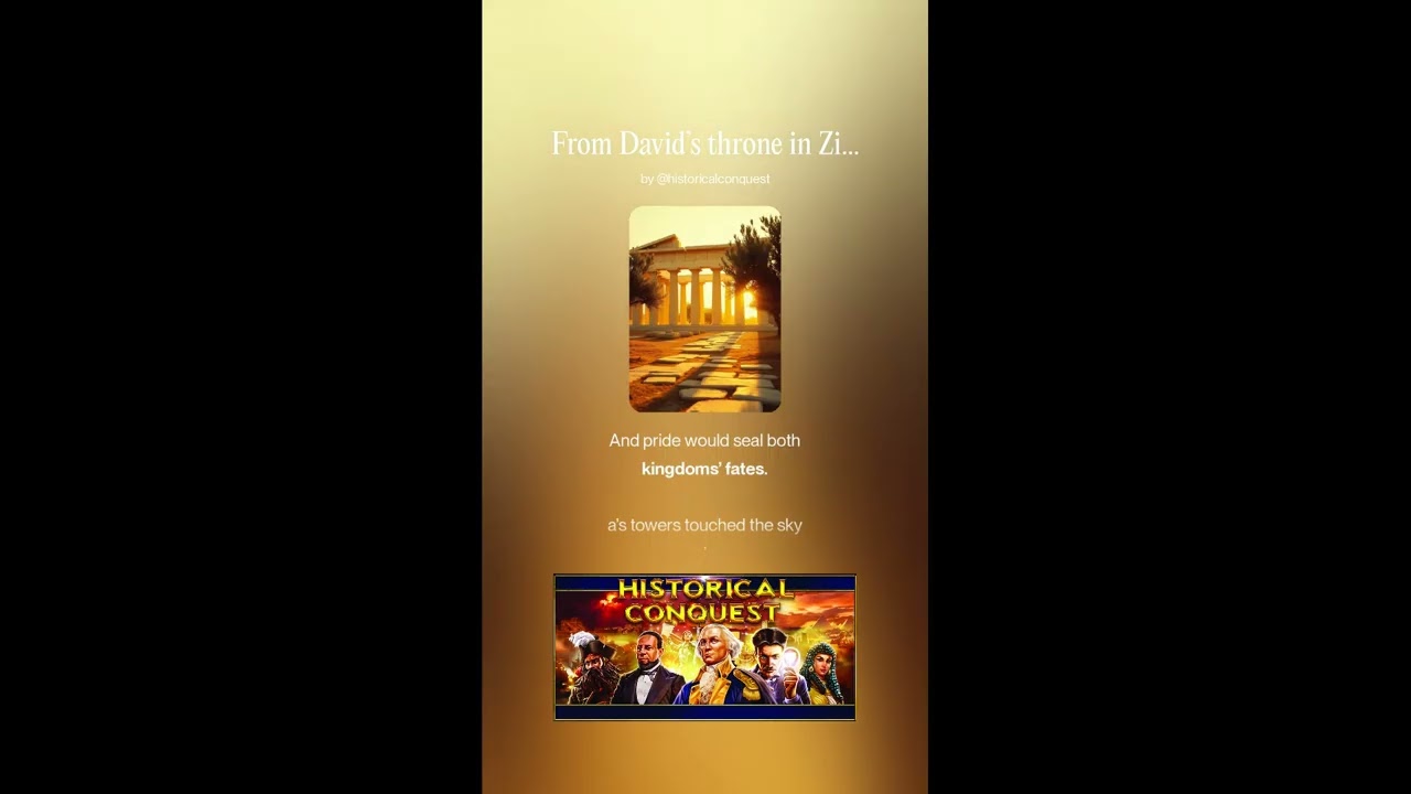 'A Divided Nation' (The Kingdom of Judah and Israel)