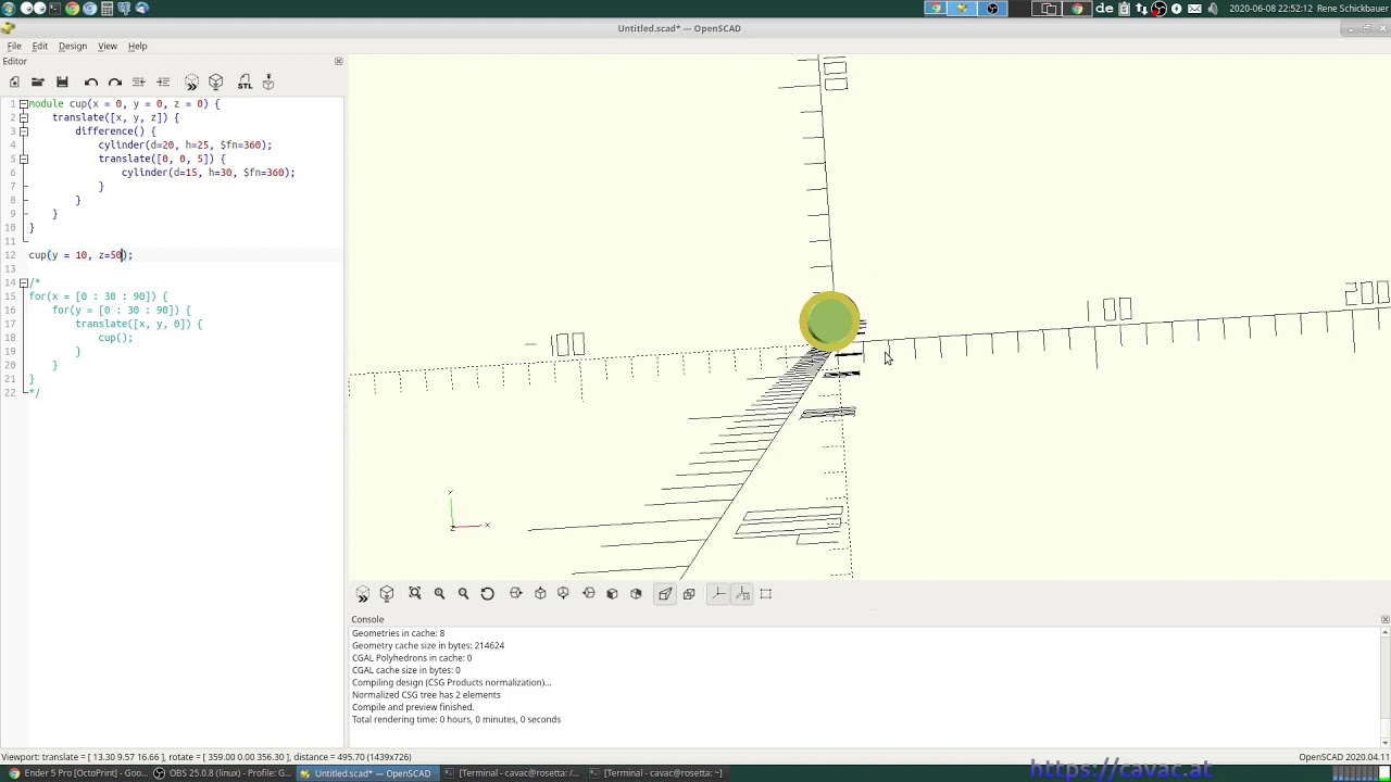 OpenSCAD Simplified! #08 Smarter modules
