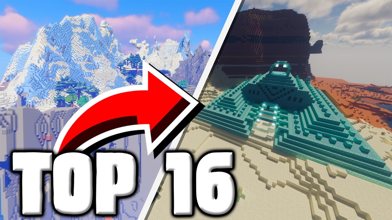 ТОП-16 лучших сидов для Minecraft версии 26.1+ | Minecraft Java Edition