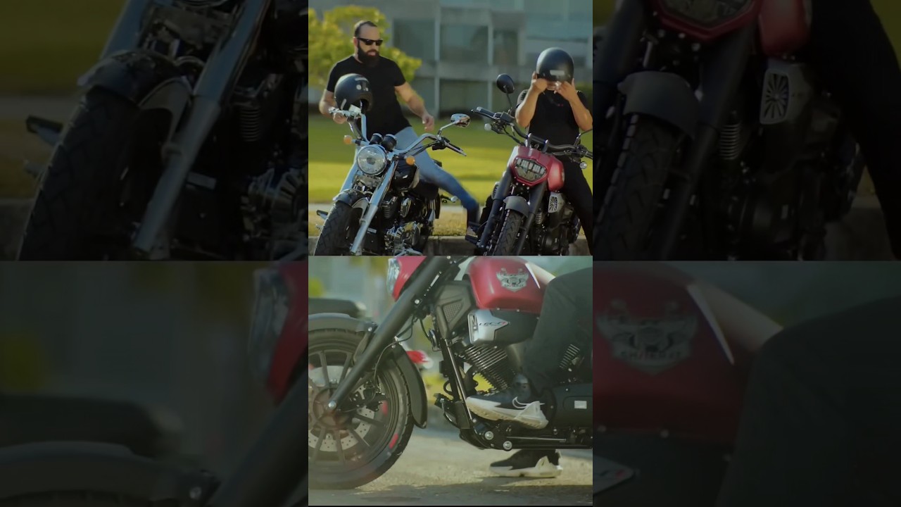 Lan&ccedil;amento Motos Custom da Shineray!