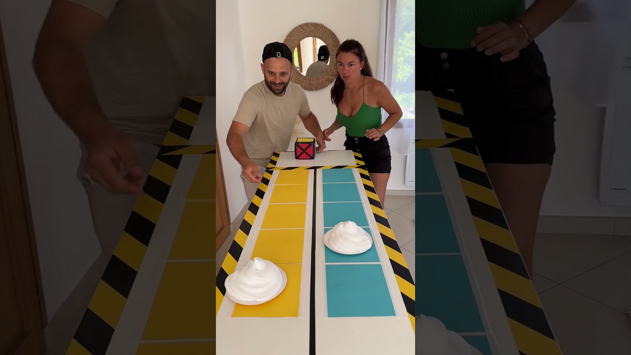 Un jeu avec peu de mat&eacute;riel &agrave; faire en soir&eacute;e #fun #jeu #challenge