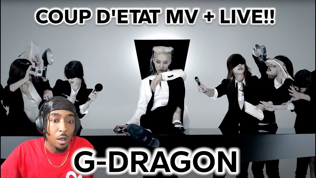 G-DRAGON - Coup D'etat MV + 2013 One Of A Kind Concert in Seoul LIVE! | REACTION!! | FAM.. HELP.. 😭