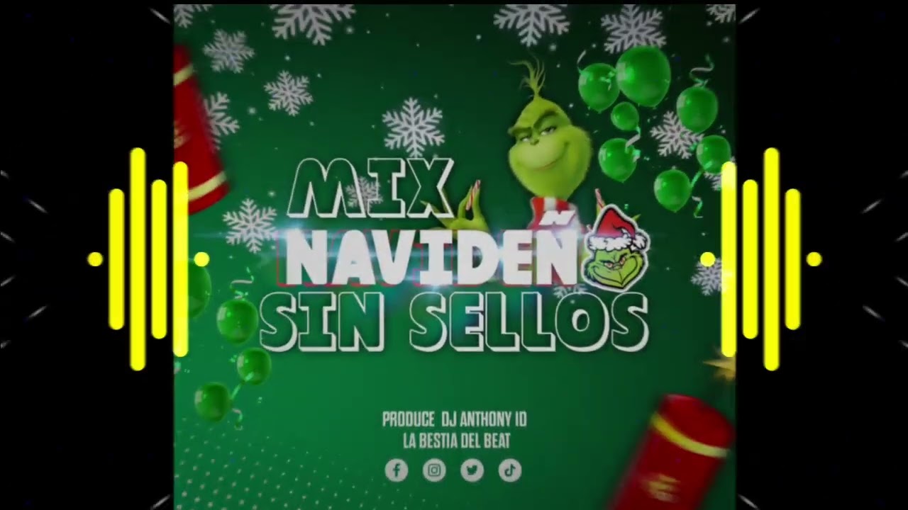 Mix Navide&ntilde;o Sin Sellos By Dj Anthony ID La Bestia Del Beat🎄🎅