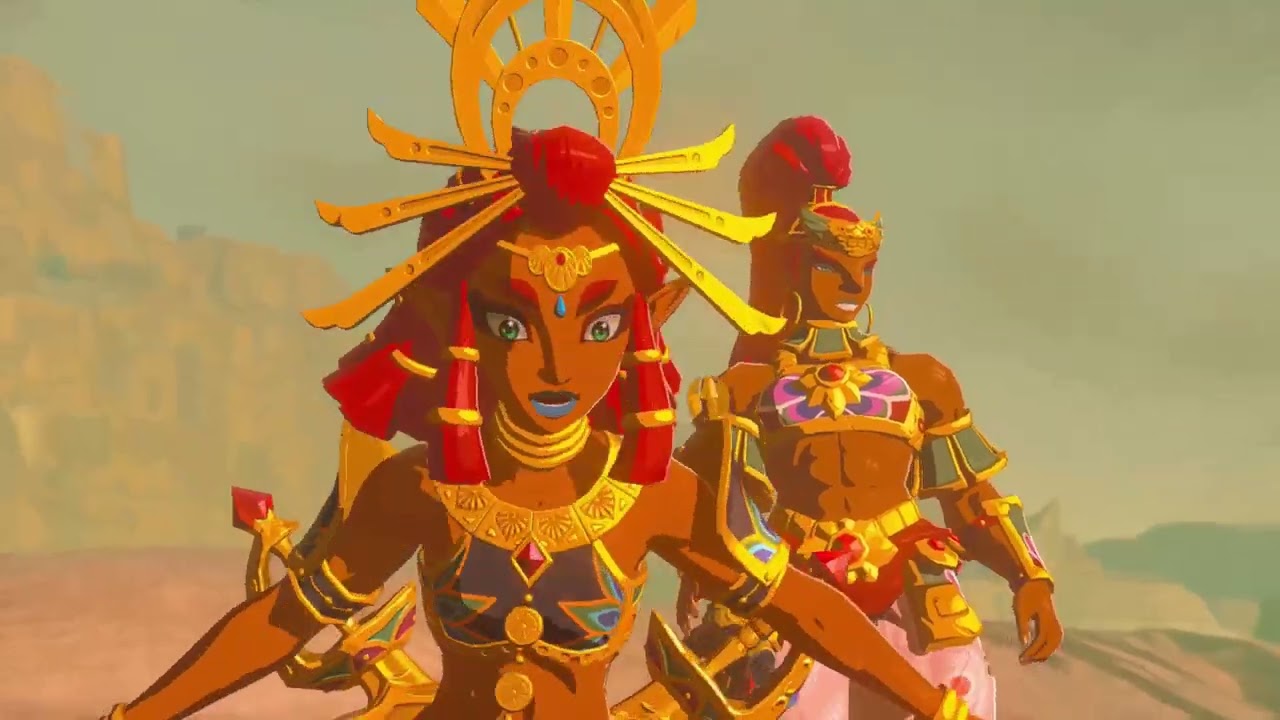 The Legend of Zelda: Tears of the Kingdom - Riju aus Gerudo-Stadt