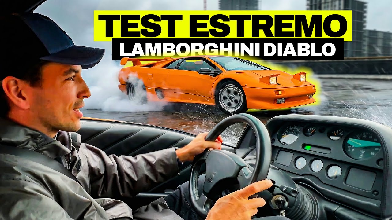 LAMBORGHINI DIABLO: TEST SUL BAGNATO! - OGGI SCANNIAMO CON EP.4