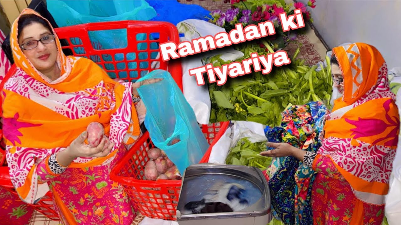 Aj sy Ramadan Ki Tiyariya Shoru 🤗 | Vlog By @Vlogs_with_Cooking_22 