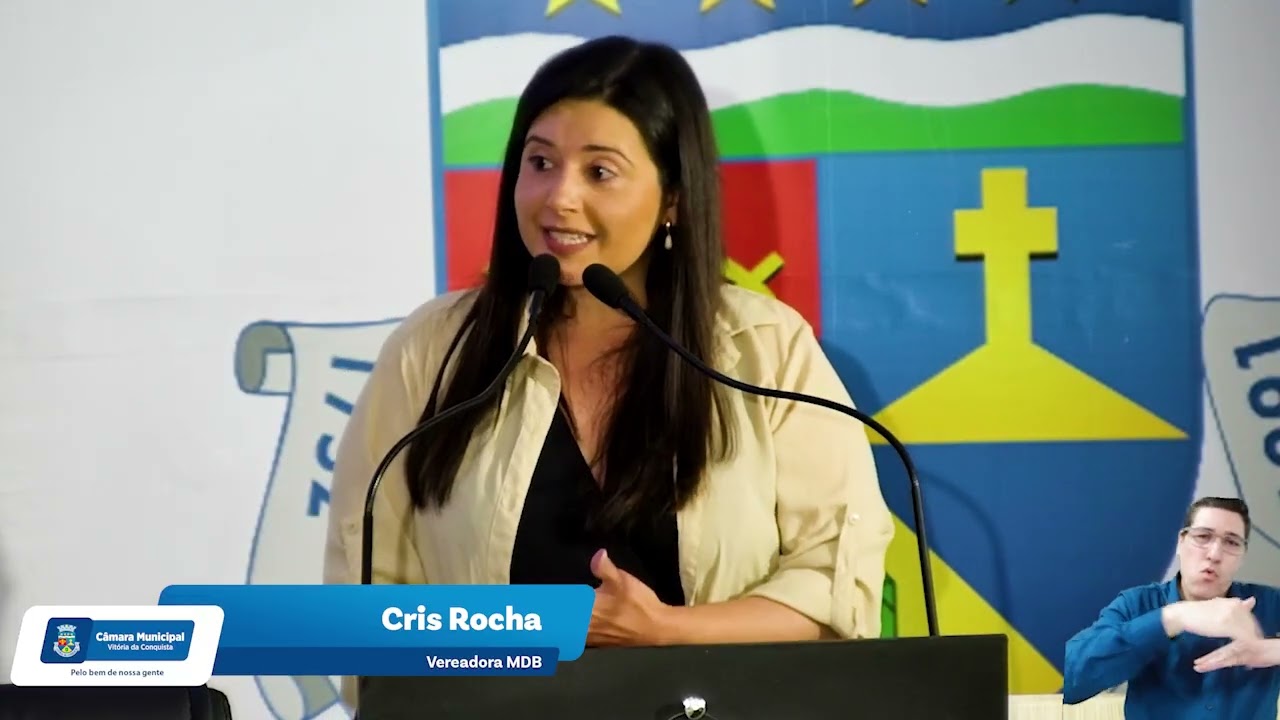 Pronunciamento da vereadora Cris Rocha (MDB) 04_Mar_26