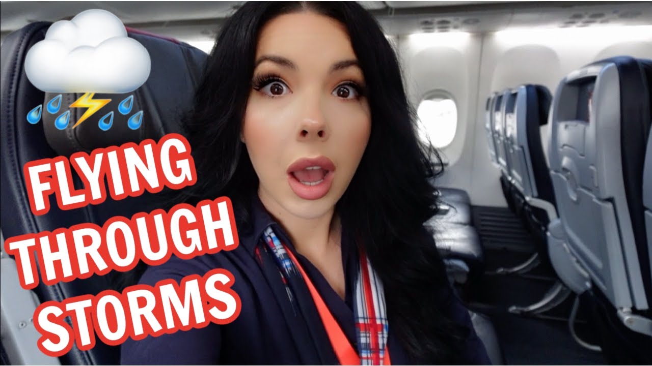 Life Of A Flight Attendant - STORMS, DELAYS, CUSTOMS ISSUES, & MORE! ✈️