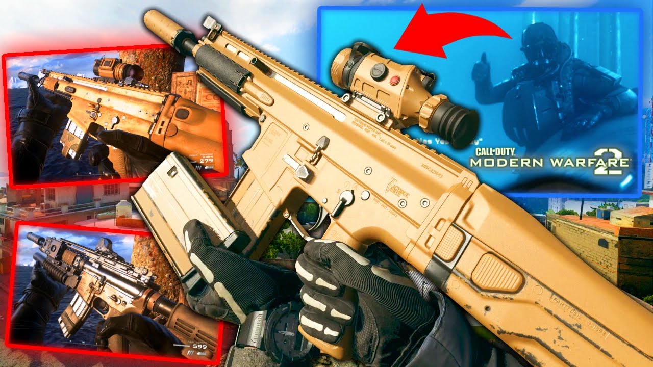 ROACH's M4A1 & SCAR-H from OG MW2 