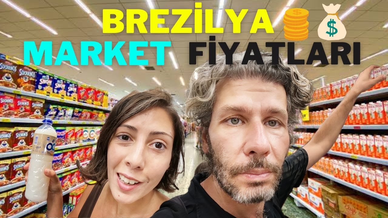 TÜRKİYE ve BREZİLYA Karşılaştırıldı: 2023'de Hangi Ülkede Market Fiyatları Daha Ucuz? #vlog