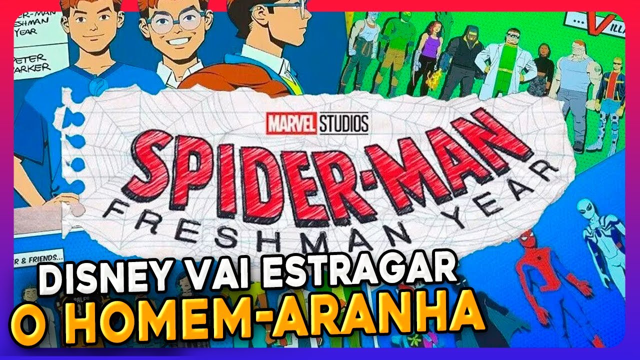 O novo desenho do Homem Aranha tem tudo pra FLOPAR!