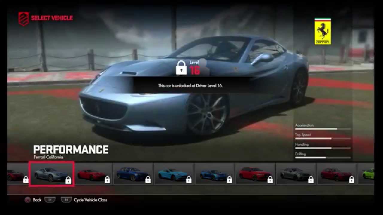 DriveClub | Full Car List | All Cars in the game, excluding future DLC | PS4