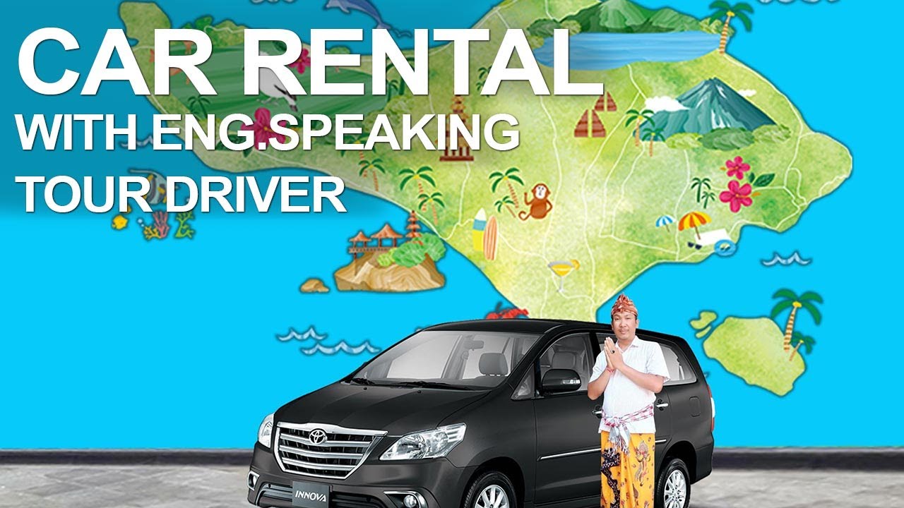 How book a car with professional English speaking tour driver in Bali?