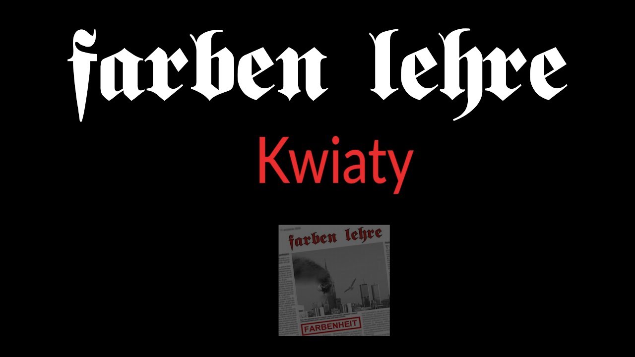 Farben Lehre - Kwiaty Cela nr 3 | Farbenheit | Lou & Rocked Boys | 2005
