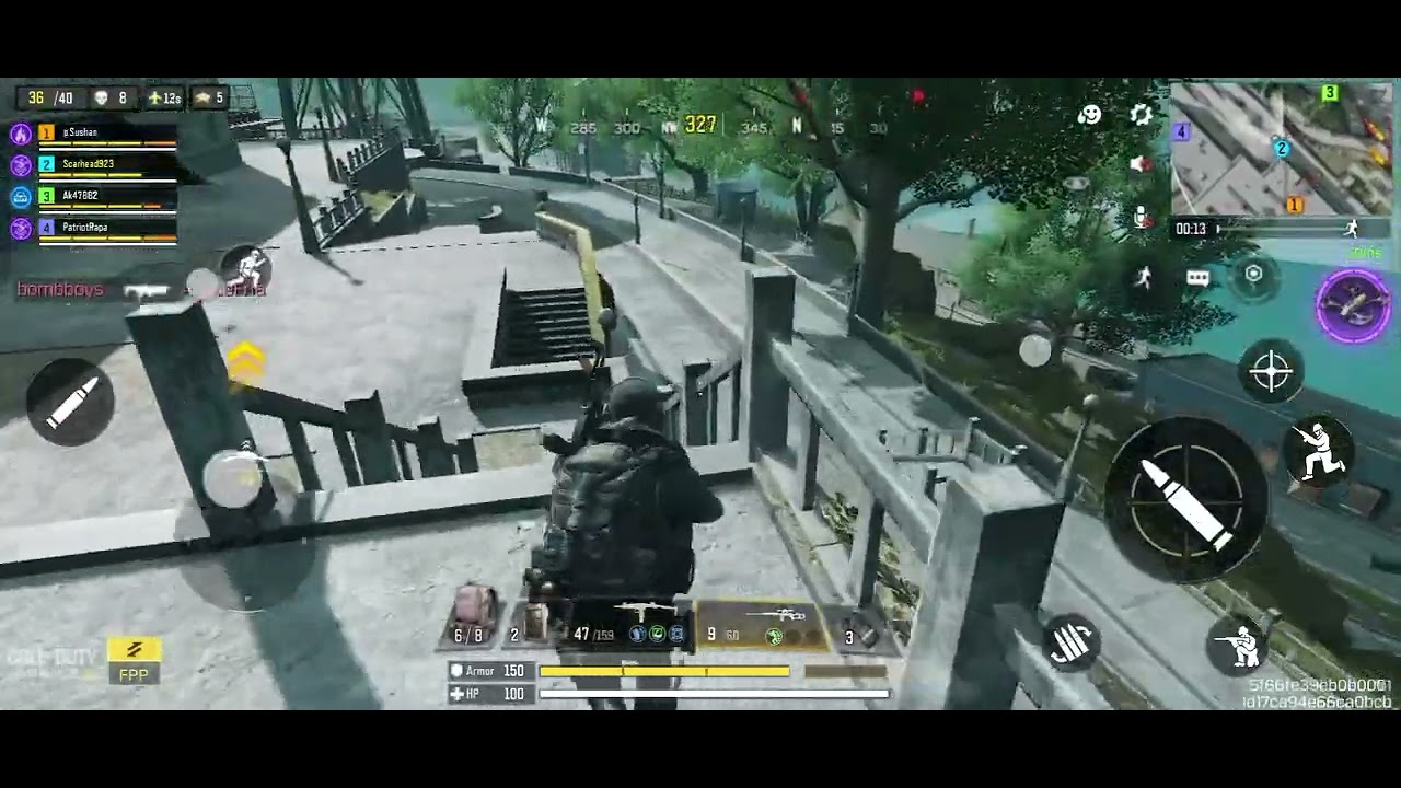 Playing Alcatraz #battleroyale #codm 
