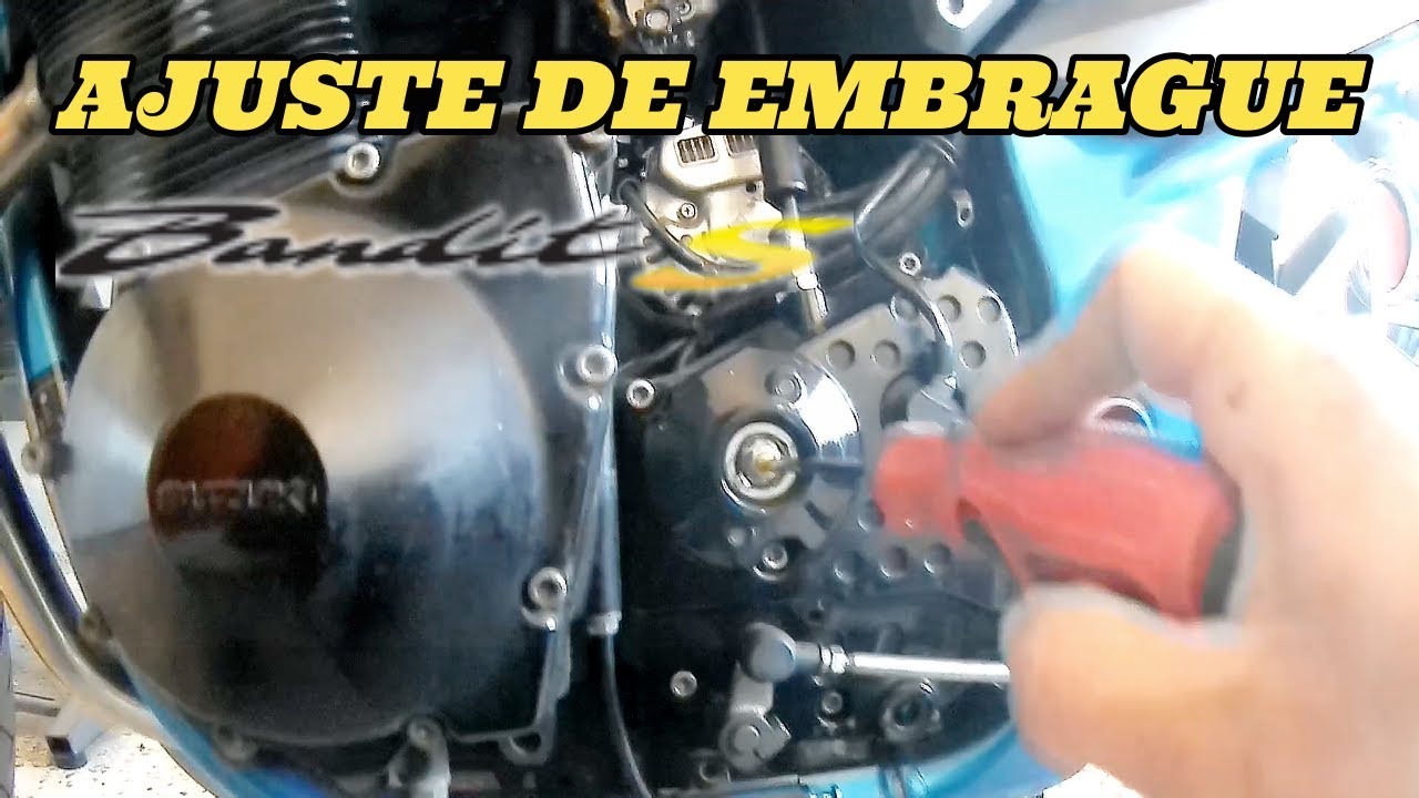 SUZUKI GSF BANDIT AJUSTE REGULACION DE EMBRAGUE Y ENGRASE. COMO NUEVO!! SEGUN MANUAL DE TALLER