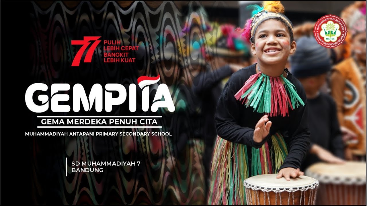 GEMPITA (Gema Merdeka Penuh Cita) SD Muhammadiyah 7 Bandung 17 Agustus 2022