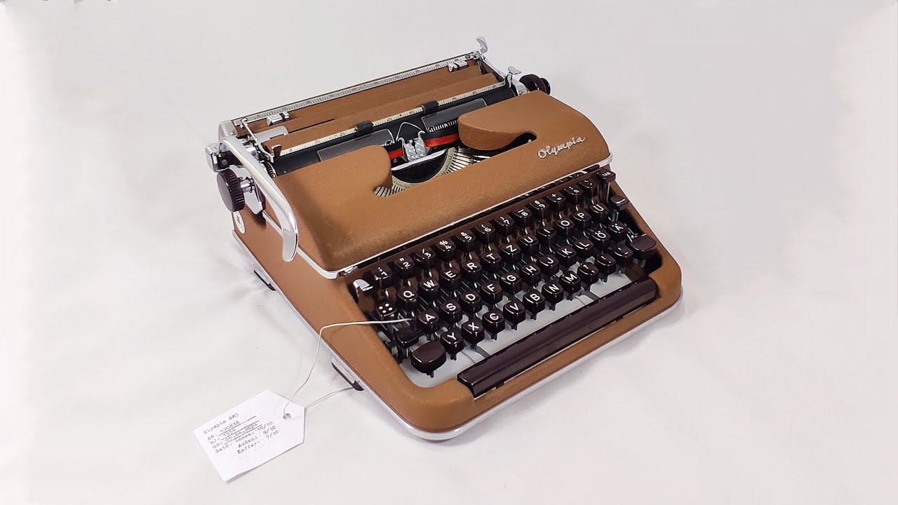 Olympia SM2/SM3/SM4 - eine zeitlose Schreibmaschine