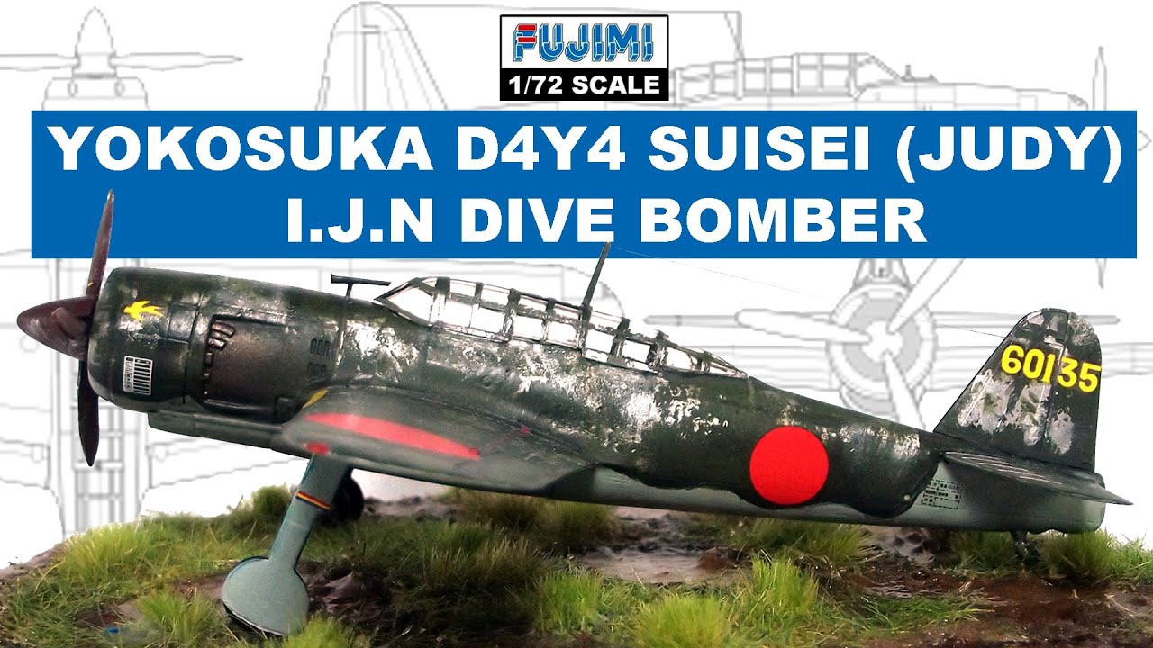 Fujimi 1/72 Scale D4Y4 Suisei  (Judy) WW2 I.J.N Dive Bomber