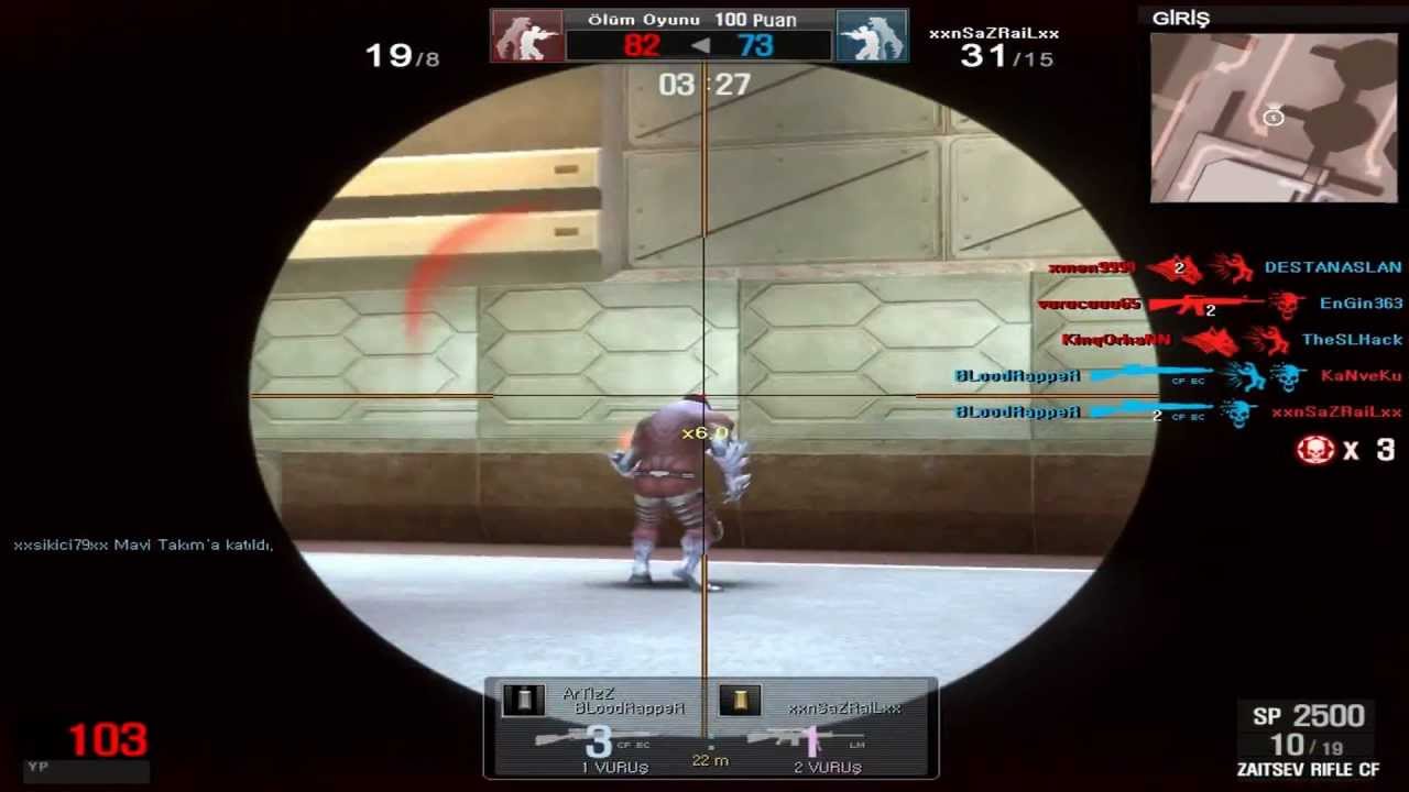 Wolfteam  Beneficence Sniper Montage 2013
