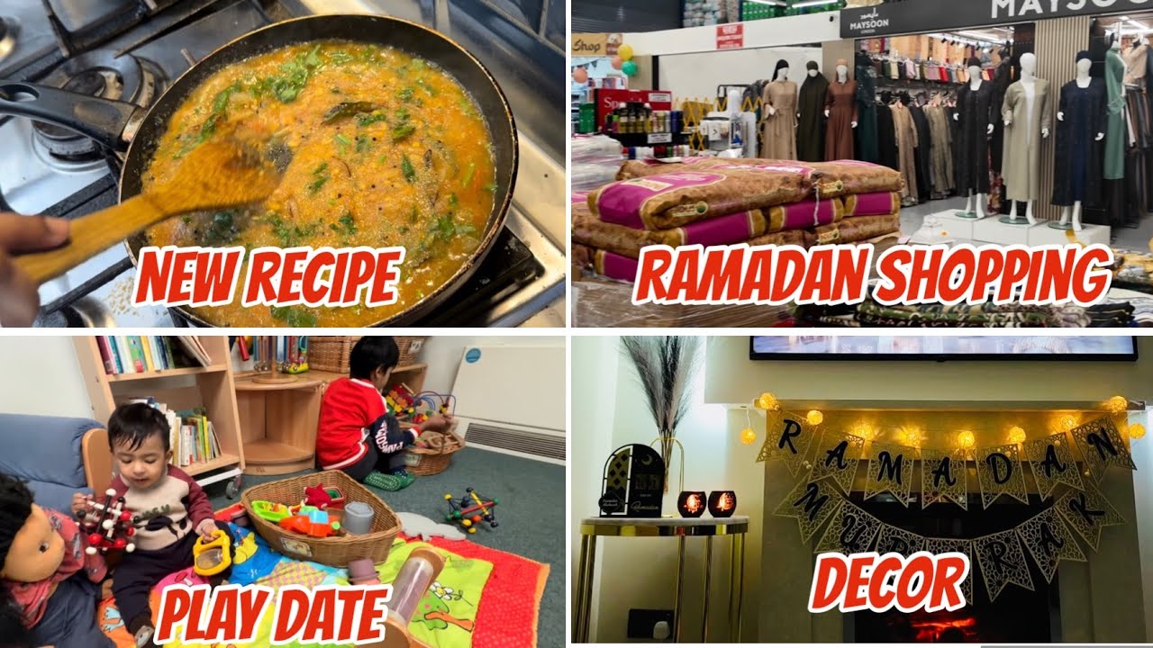 Подготовка к Рамадану 2026 🌙 Шоппинг 🛒 Приготовление еды 🧑‍🍳 Декор 🎊 в Лондоне 🇬🇧