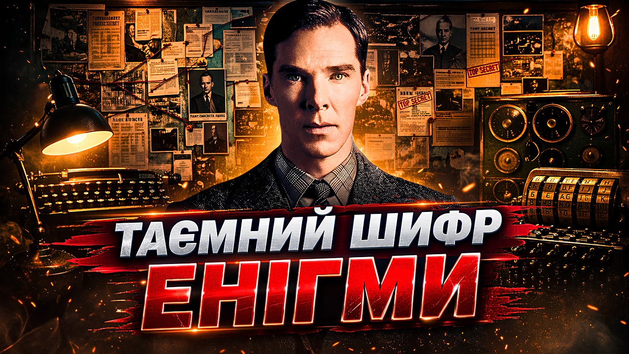 Таємний код ЕНІГМИ, який змінив хід Другої світової війни! Німецька ДИВО-МАШИНА проти Алана Тюрінга