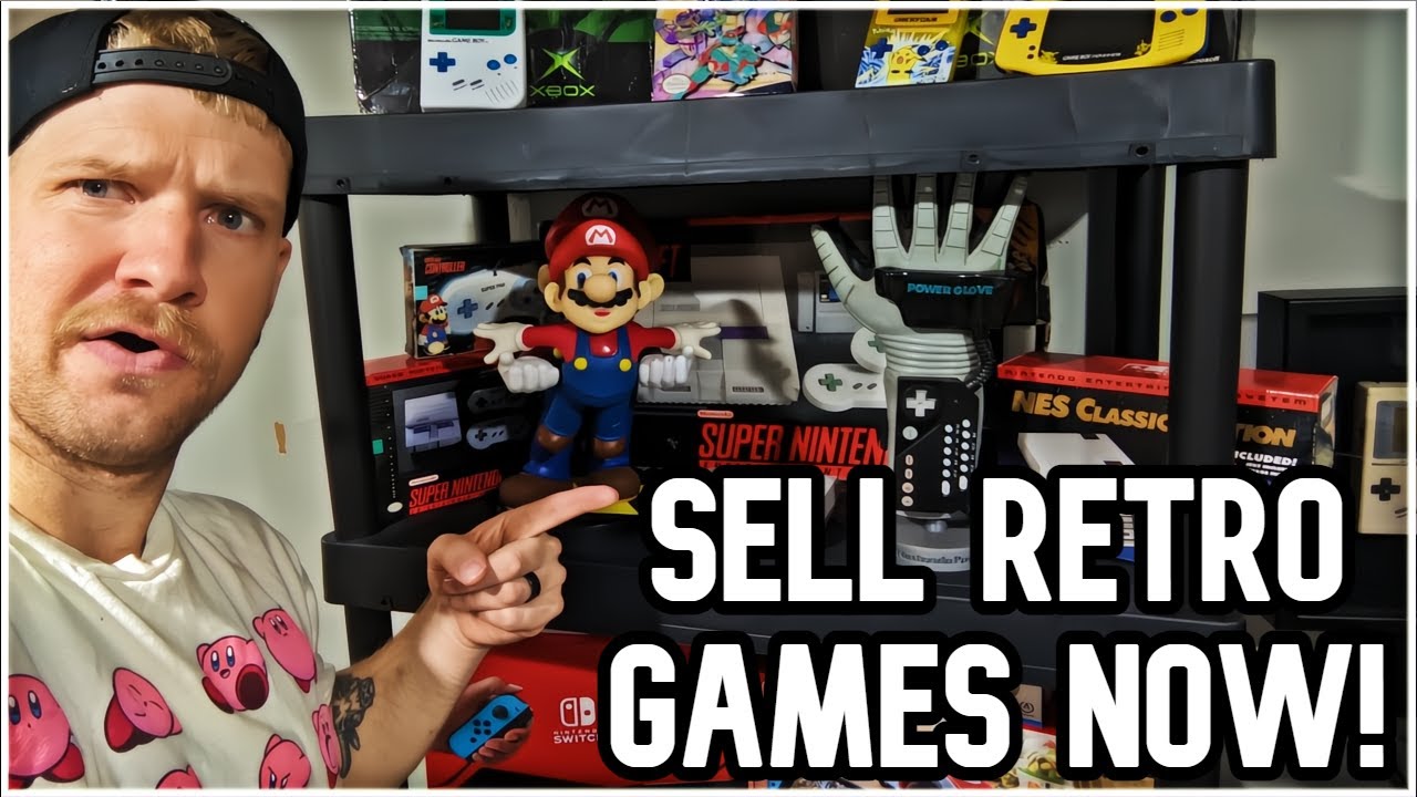 I Influence People To Sell Their Retro Games Collection ►  Seriously Sell Video Game Collection