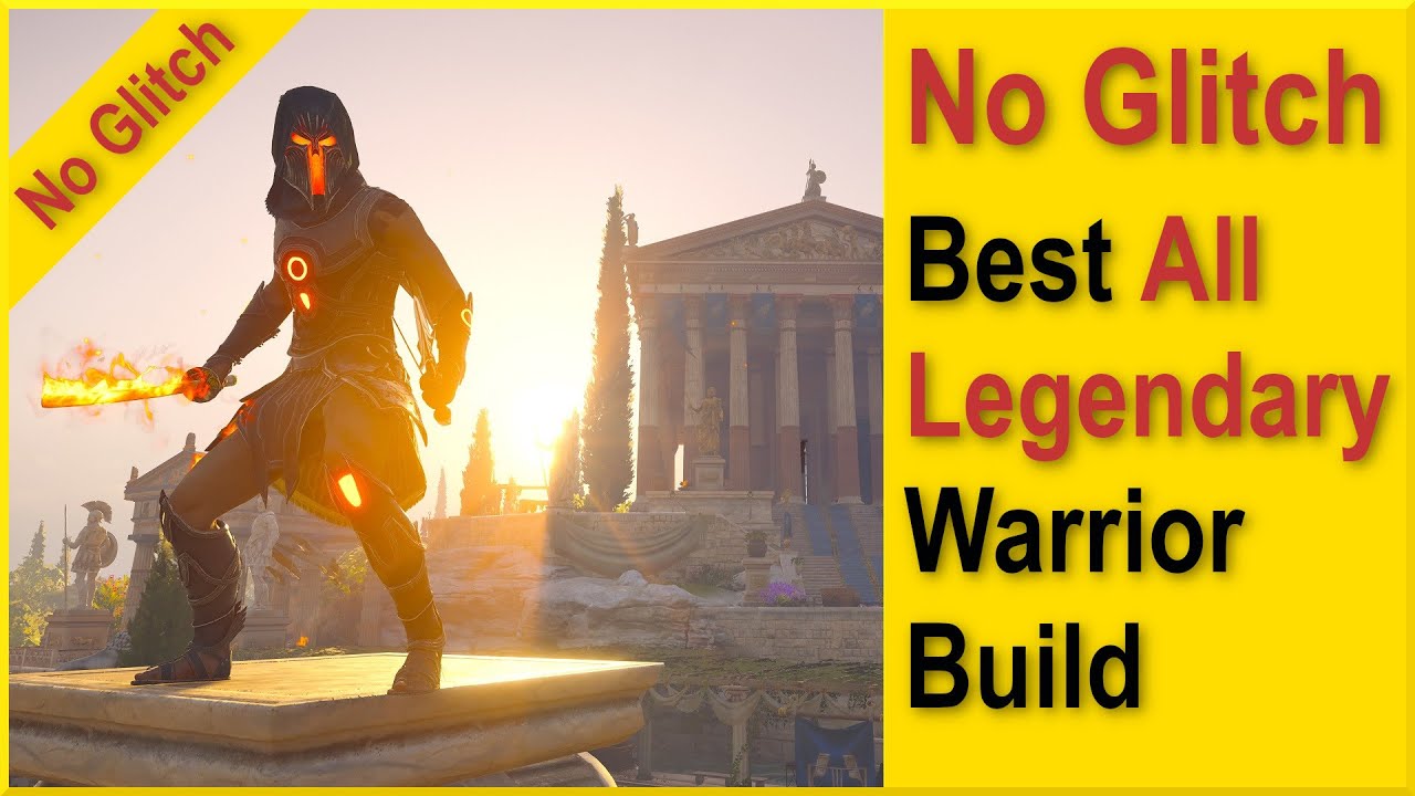 Assassins Creed Odyssey — Лучший (без глюков) легендарный воин, урон 12 миллионов, крит 100%