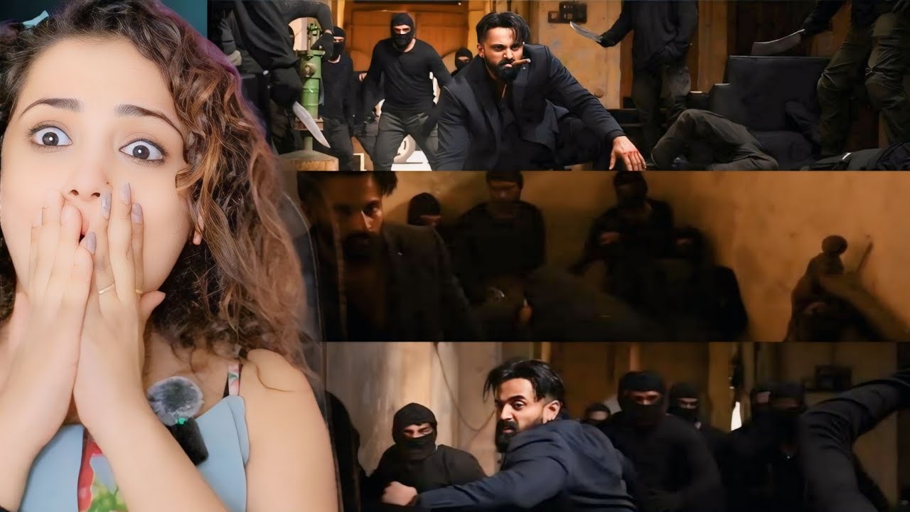 MARCO STAIRCASE FIGHT SCENE REACTION | POST INTERVAL SCENE | UNNI MUKUNDAN | SHAREEF MUHAMMED