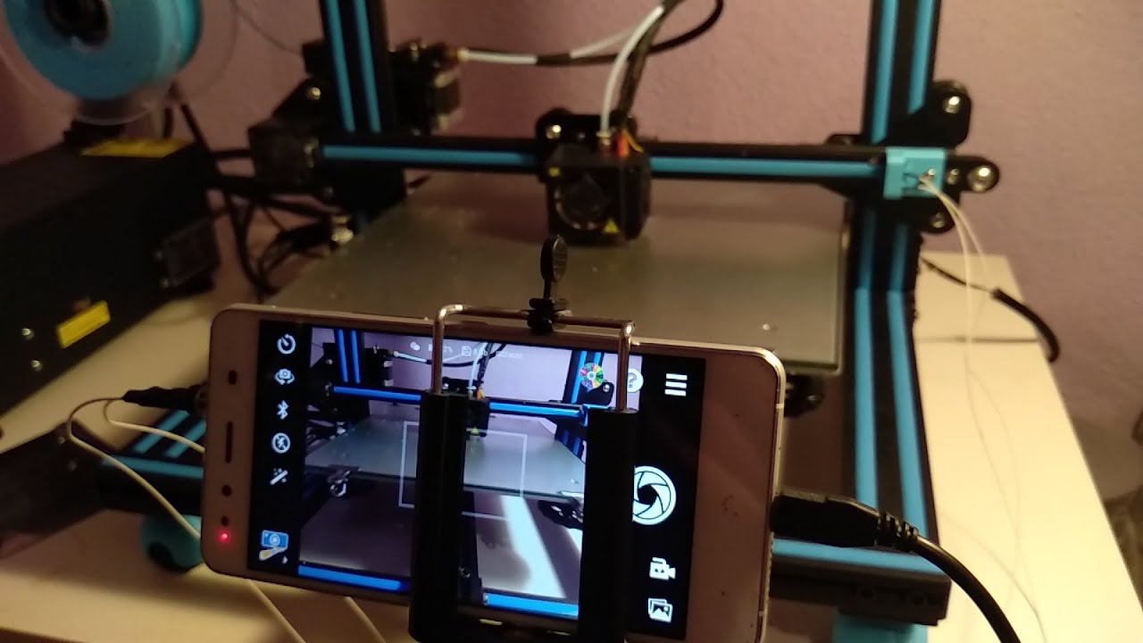 Creando Timelapses de Impresiones 3D con un Smartphone Antiguo